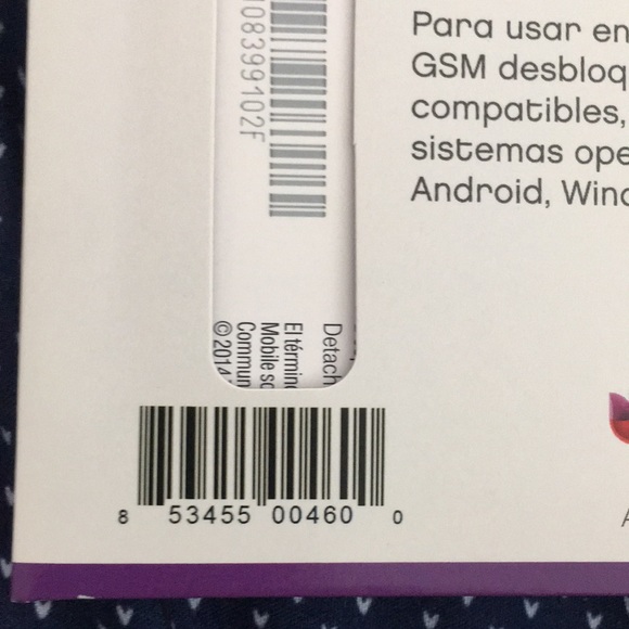 Univision mobile/ ultra mobile SIM card (quantity 4 sims) - Picture 4 of 4